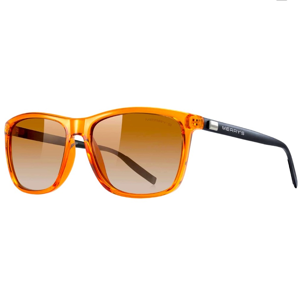 Merry’s Unisex Sunglasses- Orange Polarized